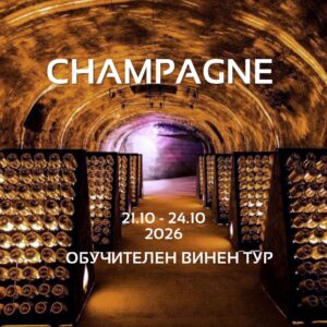 Champagne - обучителен винен тур
